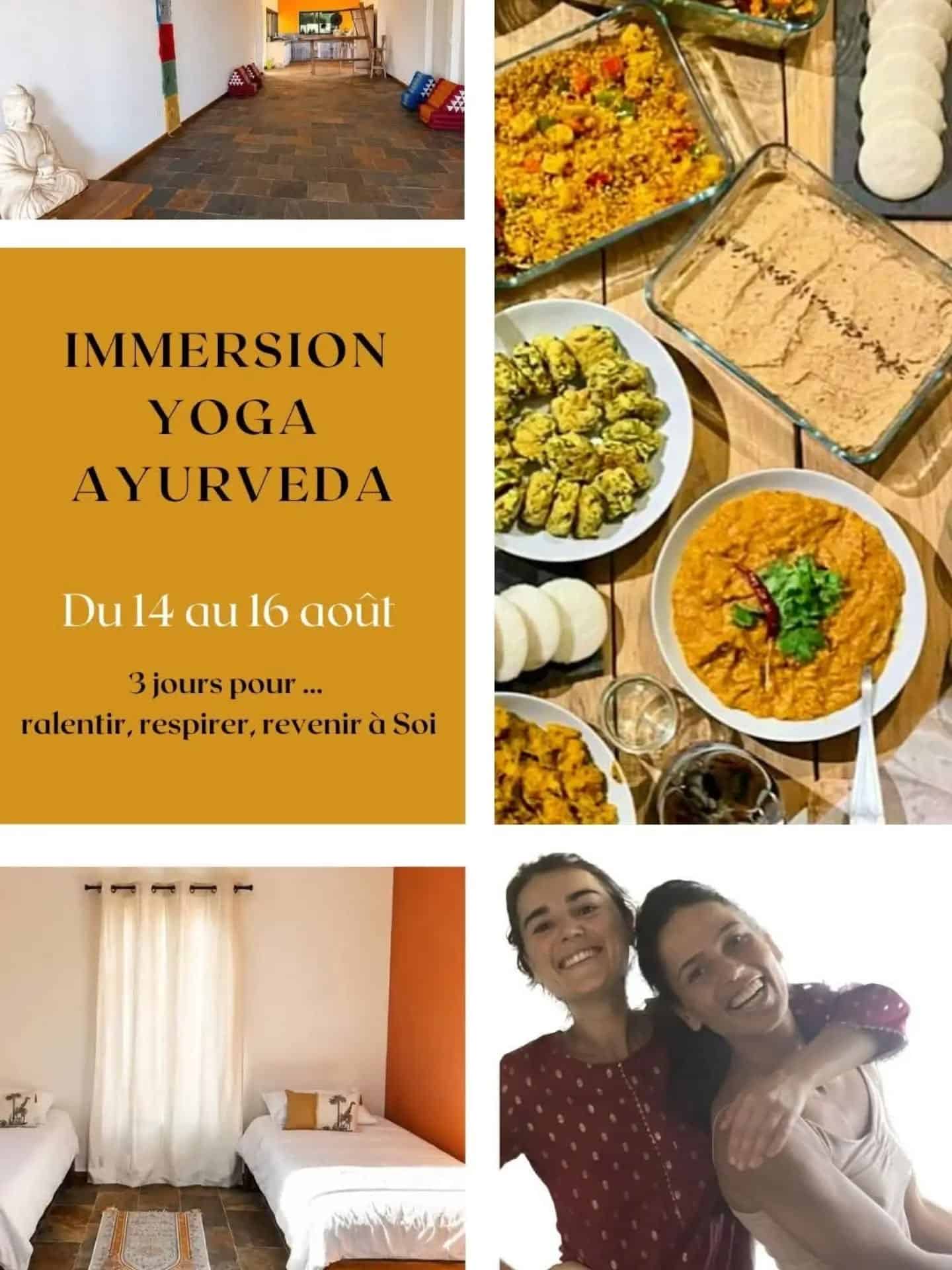 Immersion Yoga et Ayurveda Retraite Yoga et Ayurveda